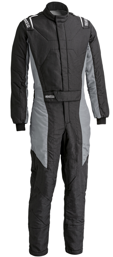Sparco_Stint_Driver_RaceS_Suit_black_grey_front_Image